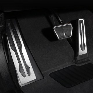 BMW X1 X3 X4 F48 G01 G02 알루미늄 페달 호환 용품, B타입 (08) 풋레스트 (X5 X6) 1P