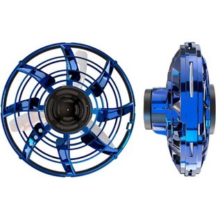 會漂浮的指尖陀螺 FlyNova自由航線 掌上飛行陀螺 可迴旋迷你陀螺飛行器, 極光藍, 1個