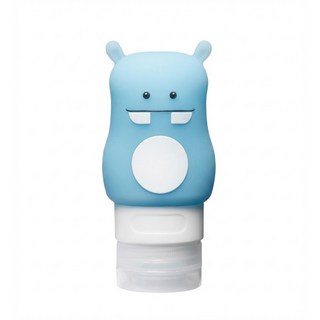 데일리프렌즈 애니멀 휴대용 실리콘 공병 50ml, 하마, 1개