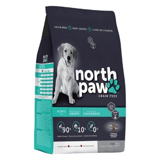 NorthPaw 野牧鮮食 無穀狗飼料 1KG 小顆粒 幼犬 小型犬 海鮮龍蝦 羊肉地瓜, 1個, 野牧鮮食-幼犬 1kg