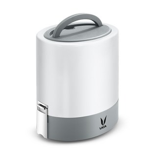 바야코리아 Tyffyn 보온 도시락통 1000ml, 화이트, 1개