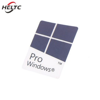 블루 노트북 데스크탑 컴퓨터 윈도우 10 스티커 WIN10 PRO 라벨 10, 10pcs, 10개