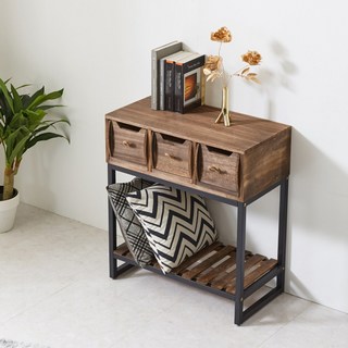 에코베스트 G1철재서랍장 화장대 장식장 티비다이 진열장 콘솔 협탁 원목수납장 엔틱서랍장, 엔틱