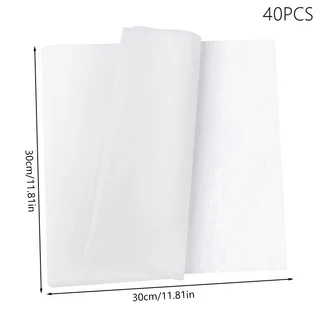 40Pcs 30*30CM 티슈 페이퍼 꽃 선물 포장 공예 종이 Scrapbooking 웨딩 생일, 06 B01