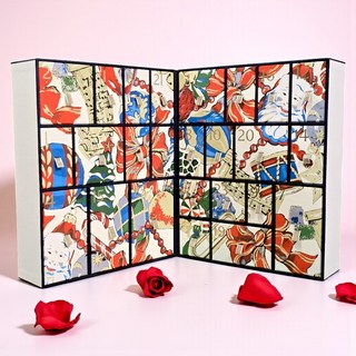 JO MALONE 璀璨復古派對25天倒數月曆禮盒(空盒) 化妝箱 置物箱 飾品盒, 1個