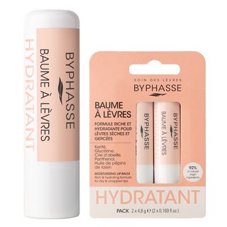 바이빠세 하이드레이팅 데일리 초보습 립밤 4.8g 2개