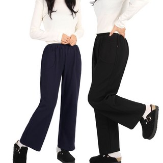 [GTM] 봄 가을 여성밴딩통바지 여자 빅사이즈 스판 밴딩 와이드 팬츠