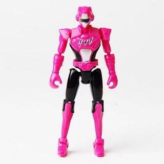 迷你特工隊玩具超級變形力量全套人偶關節可動變形玩具 迷你戰警 特工隊, 1個, 露西（8CM）