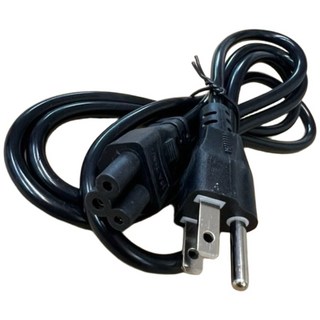 1.5米三孔米老鼠頭筆記型電腦電源線 10A 250V 筆電電源線 梅花頭電源線, 1個, 1.5m