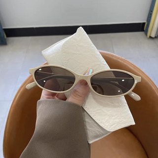 2026新款 復古窄框 時髦扁圓框墨鏡 Y2k辣妹風小臉眼鏡
