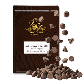 파베글라스 설탕무첨가 다크 루미에르 초코칩, 400g, 1개