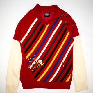 빈티지테크 1068.마빈스 하프집업 바람막이 니트티셔츠/정품/여성