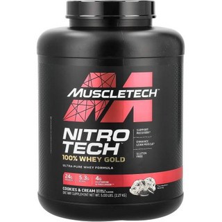 Muscletech Whey Protein Powder Cookies & Cream, 2)2 Pound (Pack of 1), Chocolate, 1개