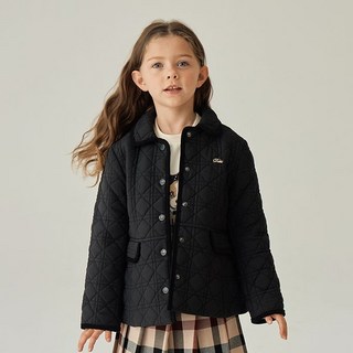 닥스키즈 25FW 변형 퀼팅 자켓 블랙 DVF25JP59M BK_P402733908