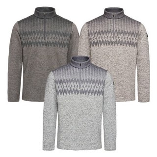 [백화점출고] 블랙야크 남성 레저 등산 티셔츠 데일리 니트 집업 긴팔티1 1BYZTWU008 가을 겨울 캐주얼 긴팔티