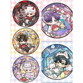 臺灣出貨3.4 戀與深空高顔值精緻祁煜黎深秦徹沈星迴夏以晝胸針吧唧胸章週邊