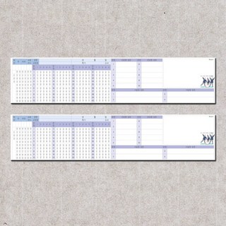 오엠알 떡메모지 수능 사지선다 연습용 공시생 스터디 플래너 데일리 스케줄러 오답 노트 영어 단어장 필기 온라인 수업 학습 계획표, 11 위클리투두B