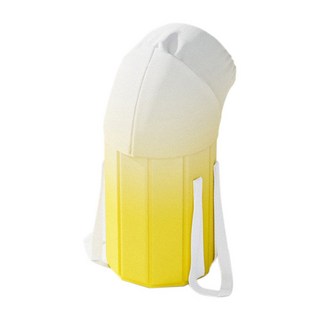 摺疊足浴桶 啤酒桶造型 便攜可折疊 深桶設計, 黃色, 1個