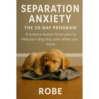 (英文圖書)Separation Anxiety in Dogs - A 28-Day Home Program That Actually Works Autor: Robe 平裝版, Independently Published, 英文