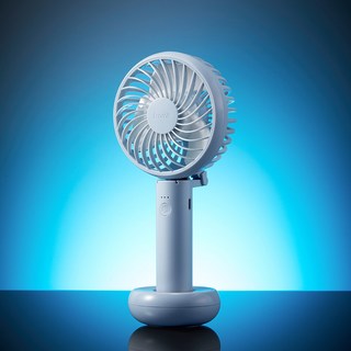 프롬비 사일런트 스톰 저소음 휴대용 미니 선풍기, FA135B, 에어리블루