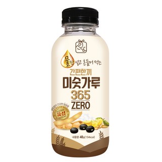 이소당 간편한끼 미숫가루 ZERO 당류 아침식사대용 국내산 병미숫가루, 10개, 48g