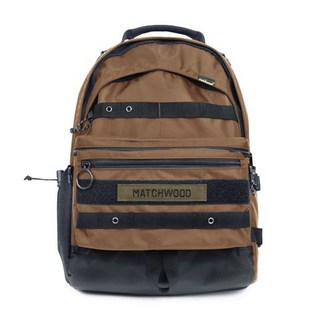 Matchwood Clutch 三用軍事後背包 街頭軍事工裝風格 多功能後背包, 棕色款