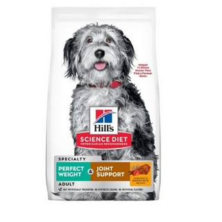 힐스사이언스다이어트 어덜트 강아지 퍼펙트 웨이트 & 조인트 서포트 건식사료, 닭, 1.58kg, 1개