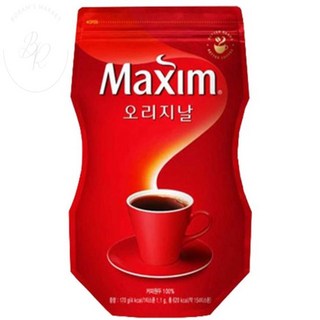 보람스마켓 맥심 오리지날 커피 리필170G 유배 맛있는커피 알커피, 170g, 1, 1개