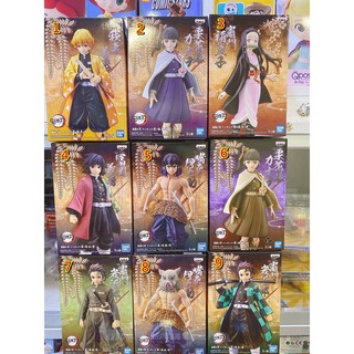 【wenwens】正版 DXF 鬼滅之刃 公仔 香奈乎 蝴蝶忍 彌豆子 炭治郎 善逸 伊之助 鬼無慘 景品公仔 鬼滅公仔, 蛇柱 伊黑小芭內 (全新未拆), 1個