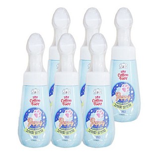 엘지 시리우스 코튼풋 강아지 발씻자 풋샴푸 270ml 6개 펫 반려견