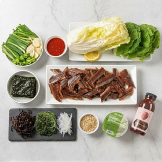 포항 구룡포 과메기 땅콩과메기 봉선생과메기 5미 10미 야채세트 수제불초장 딸기초장 증정, 1세트, 과메기 5마리 (10쪽)+야채세트