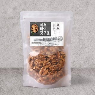 깨끗이 세척 하고 갓 구운 호두 건강한 무염식, 350g, 1개