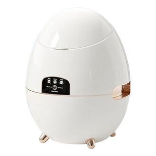 迷你洗衣機 仿手搓揉洗滌 藍光殺菌 多種模式 節省空間, 【蛋壳白】大容量丨三档定时丨四维波轮, 蛋殼洗衣機12L