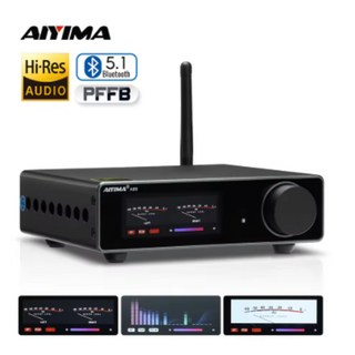 AIYIMA A80 블루투스 앰프 DAC 올인원 오디오, 한국형 전원어댑터 48V 5A