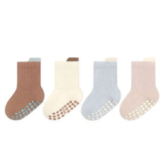 嬰幼兒防滑襪子 4入組