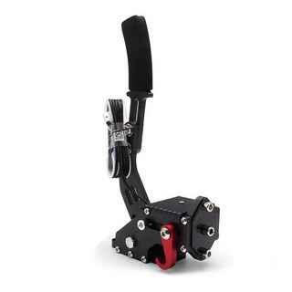 Resonecho PC賽車模擬器 線性手剎車 高精度霍爾感應器 賽車遊戲/飄移適用【台灣現貨】, 黑色 不帶夾具, 1個