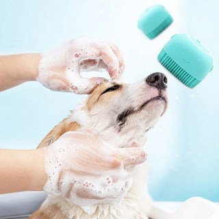 강아지 고양이 털관리 샴푸빗 반려견 애묘 목욕, 1개