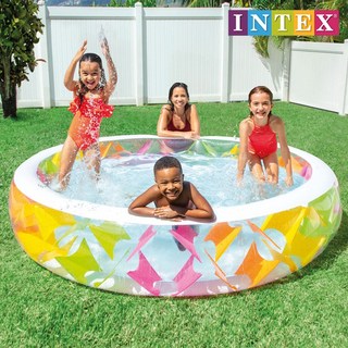 인텍스 핀휠 패밀리풀 56494 미니풀장 가족수영장 볼풀장 에어 유아 아기풀장 베란다풀, 56494 인텍스 핀휠 패밀리풀, 1개