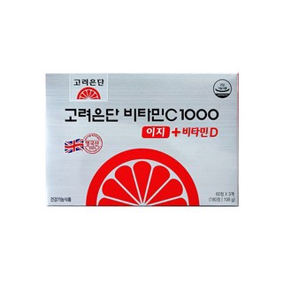 고려은단 비타민C 1000 이지+D (3개월분), 180정, 1개