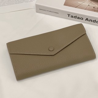 No Plan 正韓 真皮長夾 純牛皮 荔枝紋 大容量 零錢包 長夾女生 女用長夾