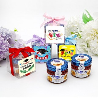 FlowerSP 畢業甜一點蜂蜜小方塊 畢業快樂/畢業生/畢業禮物/小禮物/活動送禮/打卡禮/蜂蜜, 1個, 如果想指定款式可在備註許願,超商、店到店最多40個