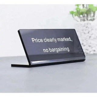 소셜 미디어 사인 인스타그램 웹 사이트 플렉시 유리 광고판 아크릴 간판 플레이트 인쇄, 10. Black Tan, 1개