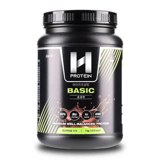 오늘의바디 에이치프로틴 베이직 단백질보충제 초코맛, 1개, 1000g