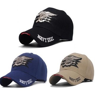 기사미 자수 밀리터리스타일 모자 Navy Seal 캠핑 낚시패션 패치모자 AA00368 블랙 블루 카키