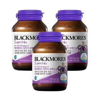 블랙모어스 에이플러스 알티지 오메가3, 90정, 3개