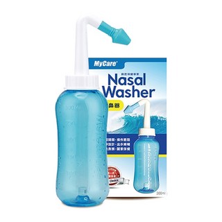 MyCare 邁康洗鼻器300ML 附大小洗鼻頭 洗鼻器 清潔鼻腔 預防感冒, 1個, 邁康洗鼻器(附大小洗鼻頭)