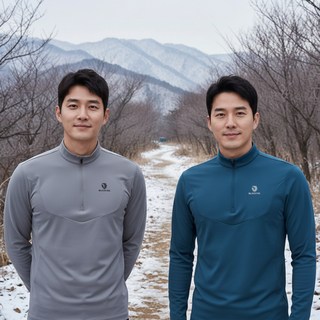 블랙야크 남성 반집업 긴팔티셔츠 등산복 집업티 하프집업 간절기 스판