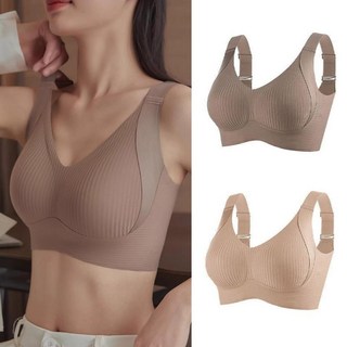 천하오 여성용 가슴작아보이는 심리스 조절형 브라 2P/4P TZ1170