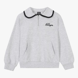 유솔_@주니어@여아 맨투맨 50%~70%할인!!!@반집업@저렴한@25년 봄신상!!!@인기상품_여아 CP양면 반집업 맨투맨 ULMA25S51_NC대전유성점