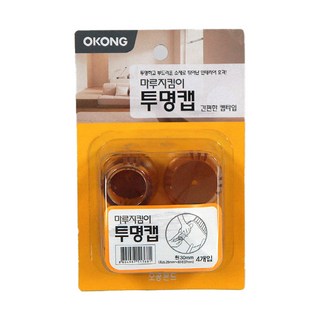 오공 마루지킴이 30mm 투명캡 원형 4p, 4개